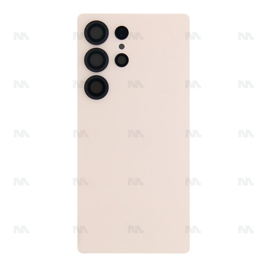 Vitre arrière pour Samsung Galaxy S25 Ultra S938B avec objectif – Titanium Pink Gold – Original