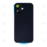 Vitre Arrière sans NFC, cadre d'appareil photo agrandi pour Apple iPhone 17 - Noir - Compatible