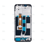 Chassis + Ecran Original OEM + Vitre pour Oppo A16 CPH2269 / A16S CPH2271 - Noir