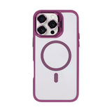 Étui Rixus Classic 03 avec MagSafe pour Apple iPhone 16 Pro rose foncé