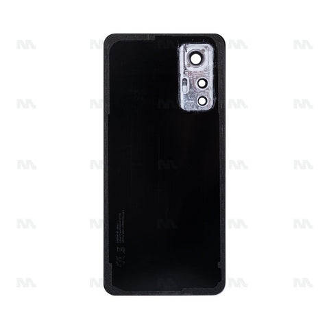Vitre arrière pour Xiaomi 12 Lite 5G avec objectif noir OEM