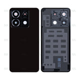 Vitre arrière pour Xiaomi Redmi Note 13 Pro 5G avec objectif noir OEM
