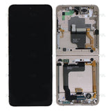 Chassis + Ecran LCD complet pour Samsung Galaxy Z Flip 4 (SM-F721B) Interne (GH82-29440C / GH82-30238C / GH82-29441C) - Pink Gold