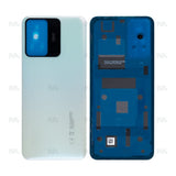 Vitre arrière Xiaomi Redmi Note 12S sans objectif, vert perle, OEM
