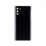 Vitre arrière pour Samsung Galaxy Note 10 N970F avec lentille Aura Black OEM