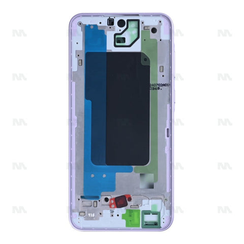 Cadre central violet lilas OEM pour Samsung Galaxy A35 A356B