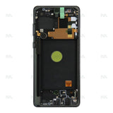 Chassis + Ecran Officiel Service Pack + Vitre pour Samsung Galaxy Note 10 Lite N770F - Aura Black