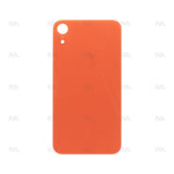 Vitre Arrière avec bloc complet pour Apple iPhone XR, cadre d'appareil photo agrandi Orange Compatible