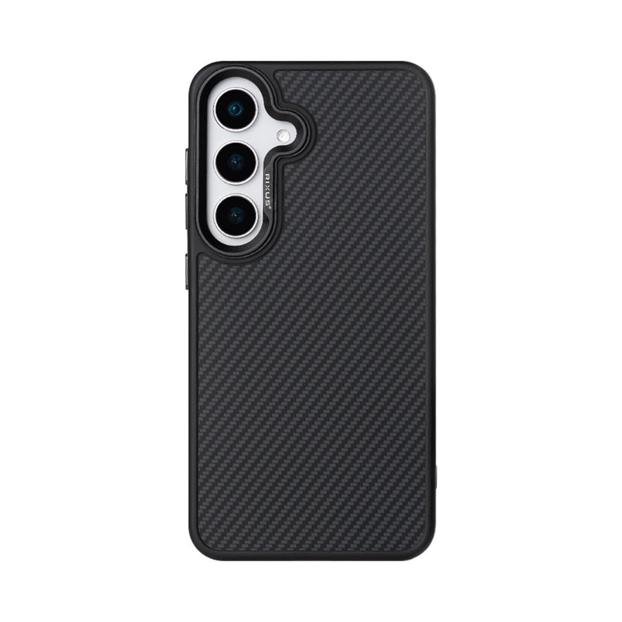 Coque Rixus Mag Carbon Compatible MagSafe pour Samsung Galaxy S26 Plus - Noir