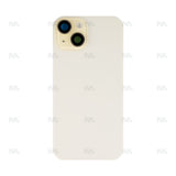 Vitre Arrière avec NFC pour Apple iPhone 15, bloc complet d'appareil photo agrandi Jaune Compatible