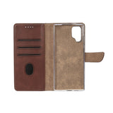 Rixus Bookcase pour Samsung Galaxy S21 Ultra 5G Marron