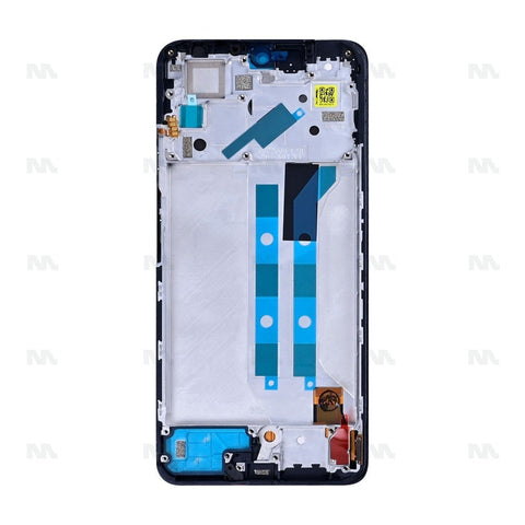 Chassis + Ecran Original OEM + Vitre pour Xiaomi Redmi Note 12 Pro 4G (2209116AG) - Noir