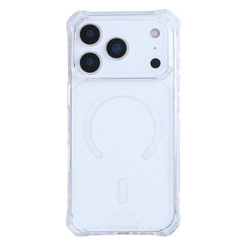 Étui antichoc Rixus Armor-X avec MagSafe pour Apple iPhone 17 Pro transparent