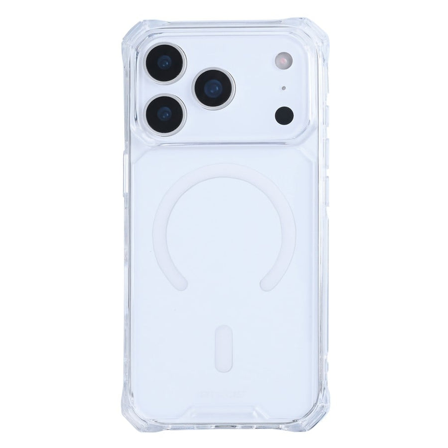 Étui antichoc Rixus Armor-X avec MagSafe pour Apple iPhone 17 Pro transparent