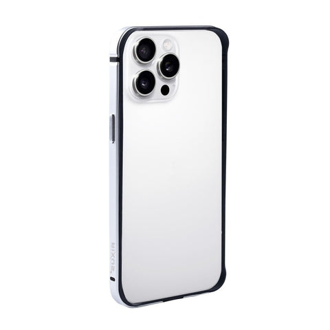 Étui Rixus Crash Guard pour Apple iPhone 15 Pro blanc titane