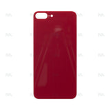 Vitre Arrière avec bloc complet pour Apple iPhone 8 Plus - Rouge - Compatible