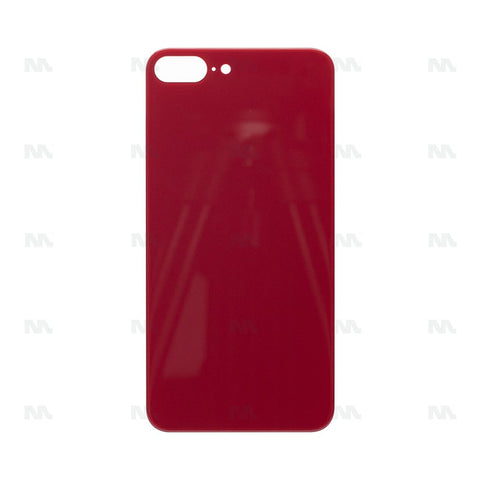 Vitre Arrière avec bloc complet pour Apple iPhone 8 Plus - Rouge - Compatible