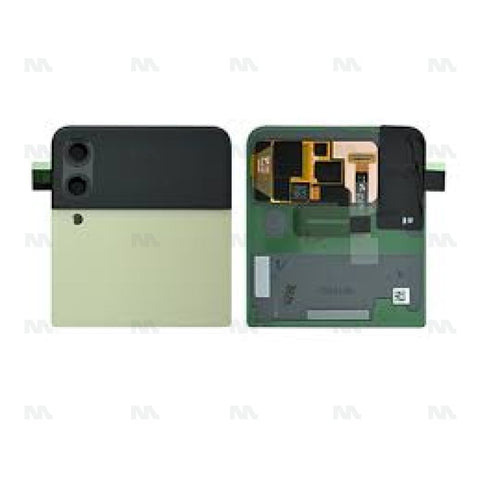 Ecran Officiel Service Pack + Vitre pour Samsung Galaxy Z Flip3 5G F711B Secondaire - Crème