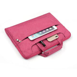 Housse pour ordinateur portable avec bandoulière 15, 16,2 pouces Rose
