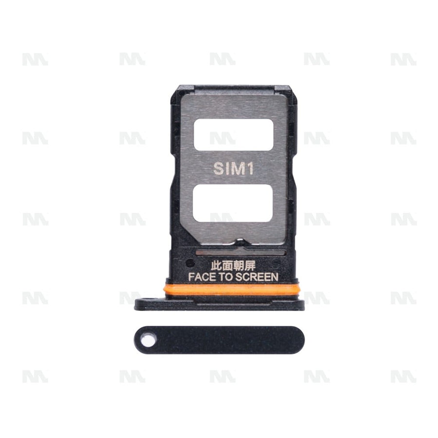 Support pour carte SIM Xiaomi Poco F6 noir OEM
