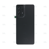 Vitre arrière pour Samsung Galaxy A53 5G A536B avec objectif, noir génial, OEM