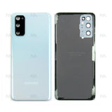 Vitre arrière avec objectif bleu nuage Original pour Samsung Galaxy S20 4G G980F, S20 5G G981B