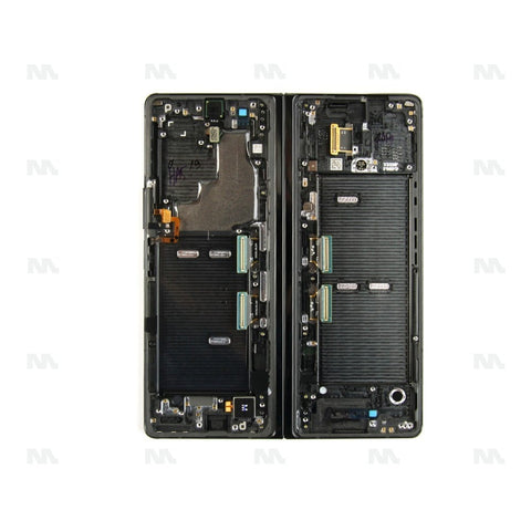 Chassis + Ecran Principal Service Pack pour Samsung Galaxy Z Fold2 5G F916B - Mystic Black (Charnière Noire)