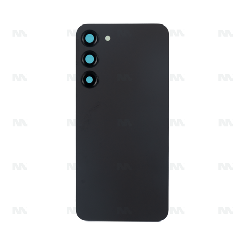 Vitre arrière pour Samsung Galaxy S23 Plus S916B avec objectif Phantom Black Original