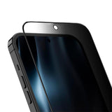 Verre trempé Rixus Privacy Full Curved Edge pour Samsung Galaxy S25 FE, A57
