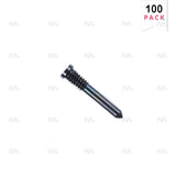 Vis inférieures pour iPhone 15 Pro, 15 Pro Max, titane noir, compatibles (lot de 100)