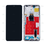 Chassis + Ecran Original OEM + Vitre pour Honor X8a / 90 Lite - Titanium Silver