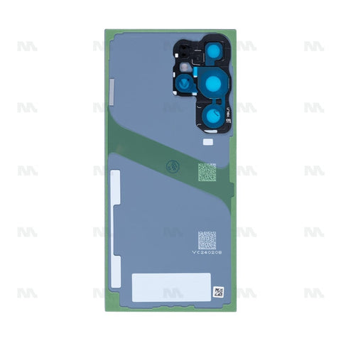 Vitre arrière pour Samsung Galaxy S24 Ultra S928B avec objectif gris titane OEM