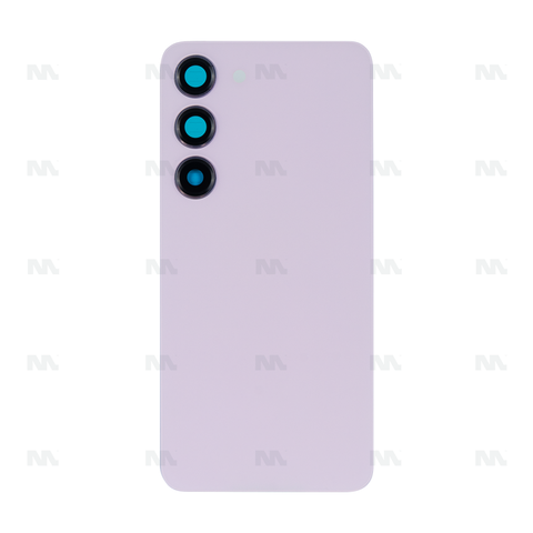 Vitre arrière pour Samsung Galaxy S23 S911B avec objectif Lavender Original