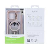 Étui Rixus Classic 03 avec MagSafe pour Apple iPhone 15 Pro rose clair