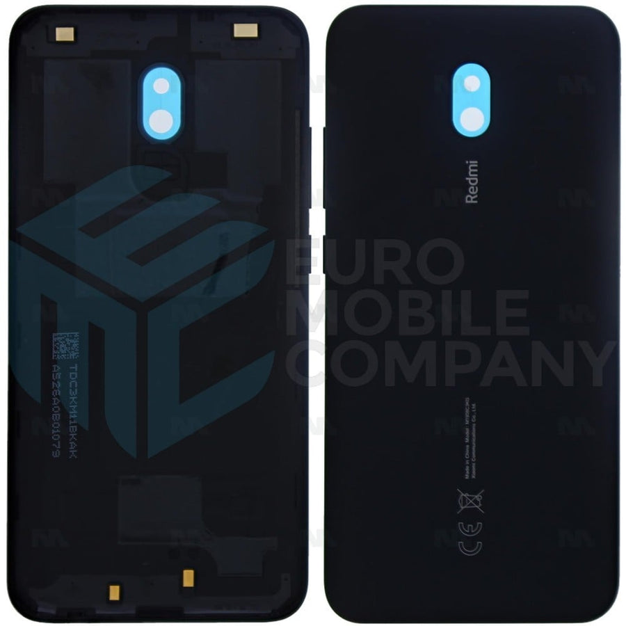 Vitre arrière Xiaomi Redmi 8A sans objectif, noir nuit, Original