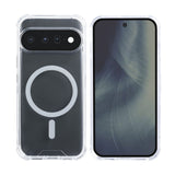 Coque Anti-Choc Rixus Compatible MagSafe Pour Google Pixel 11 Transparent