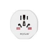 Adaptateur secteur Rixus RXHC27 pour l'UE, blanc