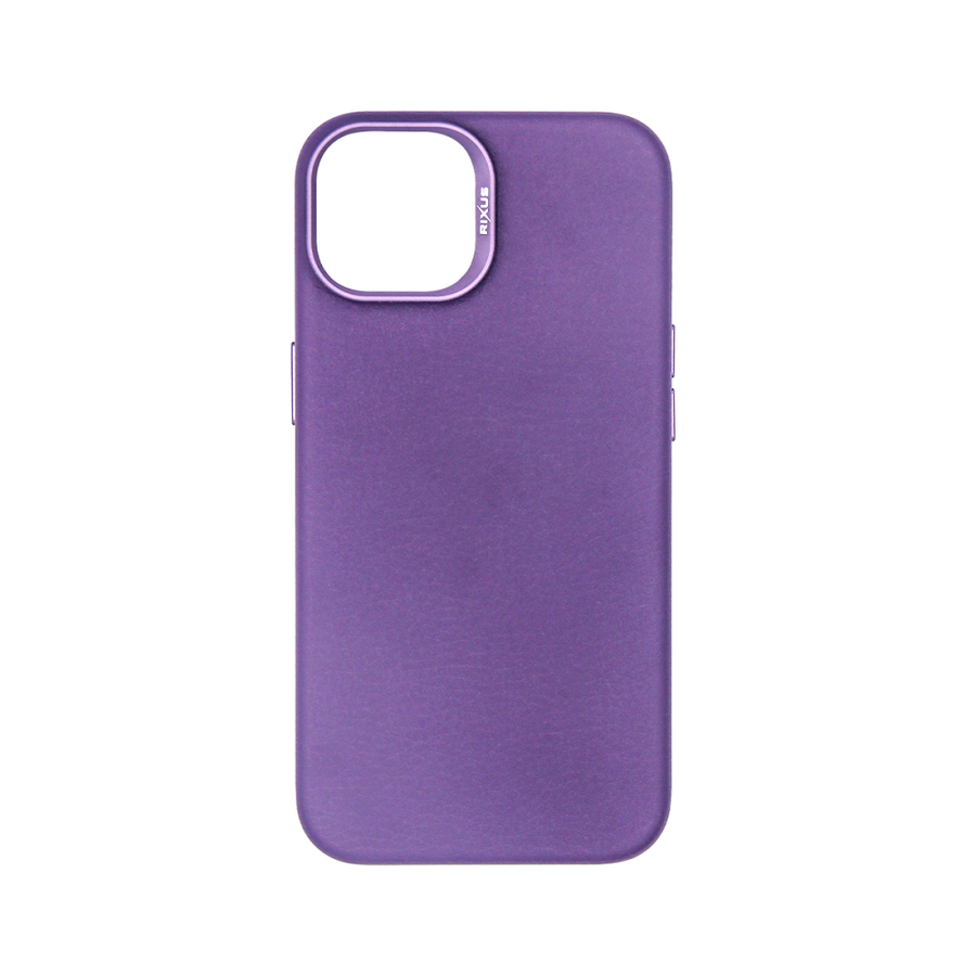 Étui Rixus Classic 02 avec MagSafe pour Apple iPhone 15 Plus violet