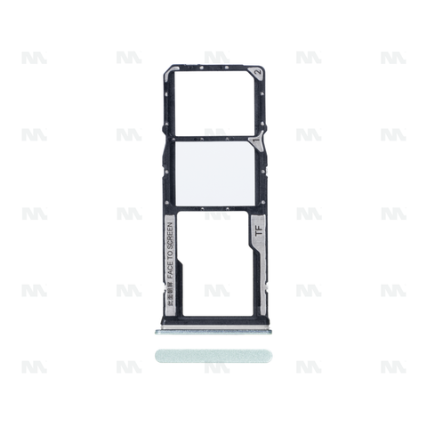Support pour carte SIM Xiaomi Redmi Note 12 4G vert menthe OEM