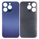 Vitre Arrière sans NFC pour Apple iPhone 14 Pro Max, bloc complet de caméra agrandi violet foncé Compatible