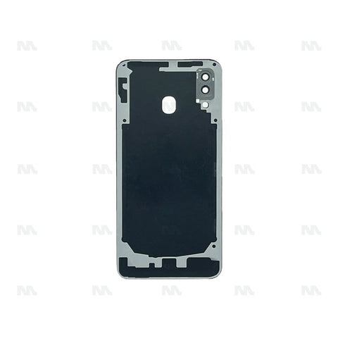 Vitre arrière pour Samsung Galaxy A30 A305F avec objectif noir OEM