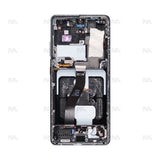 Chassis + Ecran Original Reconditionné + Vitre pour Samsung Galaxy S21 Ultra 5G G998B - Phantom Black