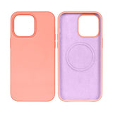 Étui souple en TPU Rixus avec MagSafe pour Apple iPhone 12 Pro Max rose
