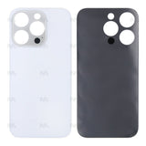 Vitre Arrière sans NFC pour Apple iPhone 14 Pro, bloc complet de caméra agrandi Argent Compatible