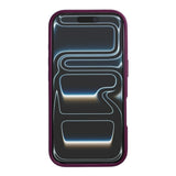 Coque Rixus Classic 03 Compatible MagSafe Pour Apple iPhone 17 Pro Max, 18 Pro Max Rose Foncé