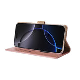 Rixus Bookcase pour Apple iPhone 17 Pro Max Rose