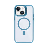 Étui Rixus Classic 03 avec MagSafe pour Apple iPhone 13 bleu clair