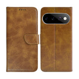 Étui Portefeuille Rixus Pour Google Pixel 11 Pro Marron Clair
