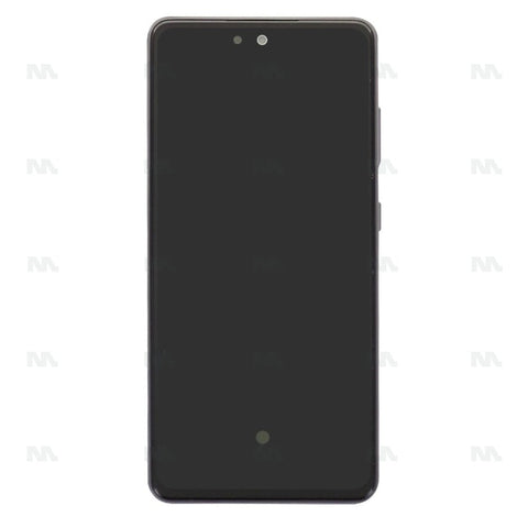 Chassis + Ecran Officiel Service Pack + Vitre pour Samsung Galaxy A52 A525F / A52 5G A526B - Awesome Black