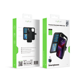 Portefeuille magnétique amovible Rixus Duo pour Apple iPhone 14 Plus Noir
